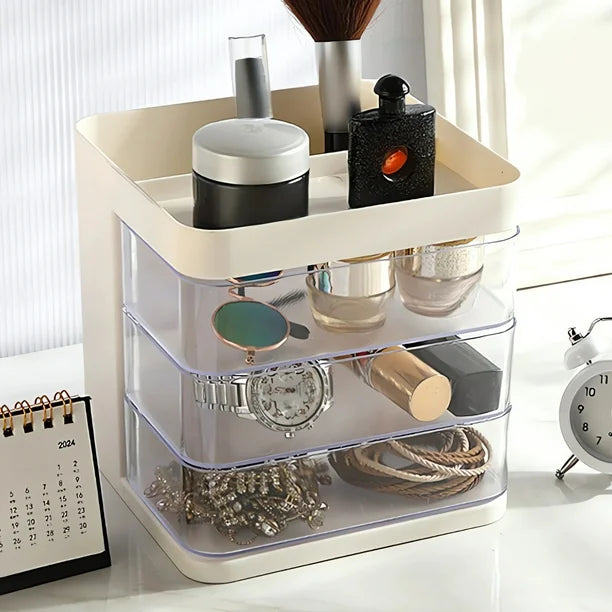 3 Layer Rotating Multipurpose Organizer